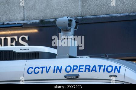 Brentwood uk Essex 14th Dec 2024 Police are using facial recognition van in High street Brentwood Essex it is not been confirmed if they are looking for any particular person or if just a routine check Credit: Richard Lincoln/Alamy Live News Stock Photo