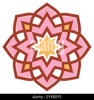 Islamic Pattern - High-Quality Geometric, Ornamental, and Seamless Designs for Art, Architecture, and Interior Decor Stock Vector