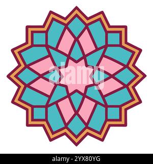 Islamic Pattern - High-Quality Geometric, Ornamental, and Seamless Designs for Art, Architecture, and Interior Decor Stock Vector