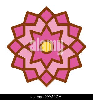Islamic Pattern - High-Quality Geometric, Ornamental, and Seamless Designs for Art, Architecture, and Interior Decor Stock Vector