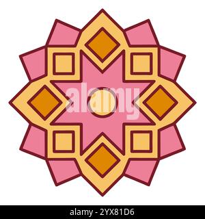 Islamic Pattern - High-Quality Geometric, Ornamental, and Seamless Designs for Art, Architecture, and Interior Decor Stock Vector