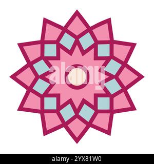 Islamic Pattern - High-Quality Geometric, Ornamental, and Seamless Designs for Art, Architecture, and Interior Decor Stock Vector