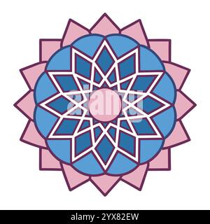 Islamic Pattern - High-Quality Geometric, Ornamental, and Seamless Designs for Art, Architecture, and Interior Decor Stock Vector