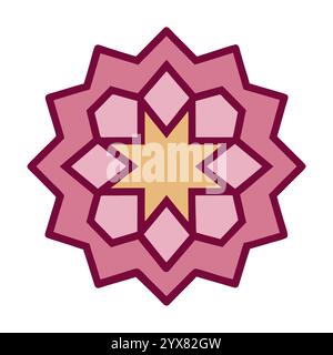Islamic Pattern - High-Quality Geometric, Ornamental, and Seamless Designs for Art, Architecture, and Interior Decor Stock Vector