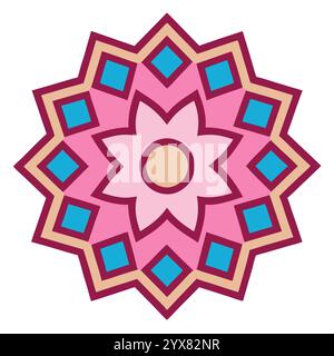 Islamic Pattern - High-Quality Geometric, Ornamental, and Seamless Designs for Art, Architecture, and Interior Decor Stock Vector