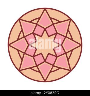Islamic Pattern - High-Quality Geometric, Ornamental, and Seamless Designs for Art, Architecture, and Interior Decor Stock Vector