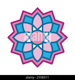 Islamic Pattern - High-Quality Geometric, Ornamental, and Seamless Designs for Art, Architecture, and Interior Decor Stock Vector