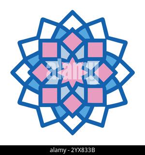 Islamic Pattern - High-Quality Geometric, Ornamental, and Seamless Designs for Art, Architecture, and Interior Decor Stock Vector