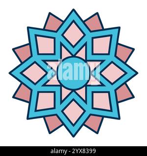 Islamic Pattern - High-Quality Geometric, Ornamental, and Seamless Designs for Art, Architecture, and Interior Decor Stock Vector