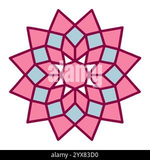 Islamic Pattern - High-Quality Geometric, Ornamental, and Seamless Designs for Art, Architecture, and Interior Decor Stock Vector