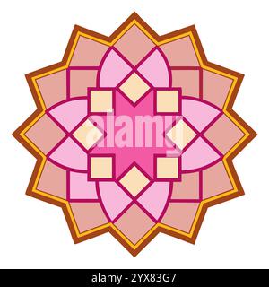 Islamic Pattern - High-Quality Geometric, Ornamental, and Seamless Designs for Art, Architecture, and Interior Decor Stock Vector