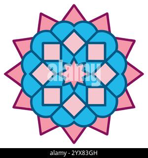 Islamic Pattern - High-Quality Geometric, Ornamental, and Seamless Designs for Art, Architecture, and Interior Decor Stock Vector