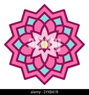 Islamic Pattern - High-Quality Geometric, Ornamental, and Seamless Designs for Art, Architecture, and Interior Decor Stock Vector