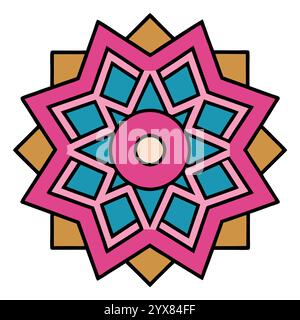 Islamic Pattern - High-Quality Geometric, Ornamental, and Seamless Designs for Art, Architecture, and Interior Decor Stock Vector