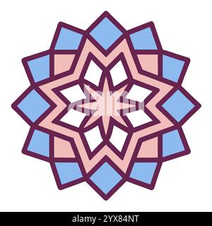 Islamic Pattern - High-Quality Geometric, Ornamental, and Seamless Designs for Art, Architecture, and Interior Decor Stock Vector