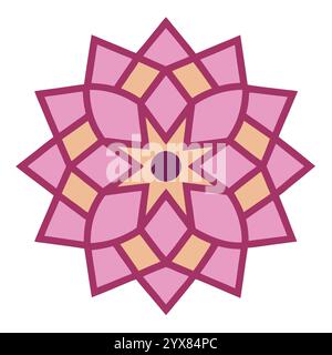 Islamic Pattern - High-Quality Geometric, Ornamental, and Seamless Designs for Art, Architecture, and Interior Decor Stock Vector