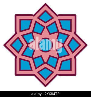 Islamic Pattern - High-Quality Geometric, Ornamental, and Seamless Designs for Art, Architecture, and Interior Decor Stock Vector