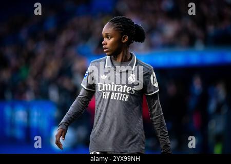 A Coruña, Spain. 14 December, 2024. Liga Femenina Primera Division. Deportivo Abanca vs Real Madrid. Linda Caicedo. Ismael Mijan/Alamy Live News Stock Photo