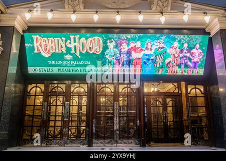 London Palladium Christmas 2024 pantomime production of Robin Hood ...