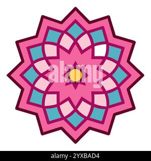 Islamic Pattern - High-Quality Geometric, Ornamental, and Seamless Designs for Art, Architecture, and Interior Decor, Islamic Book Cover. Stock Vector