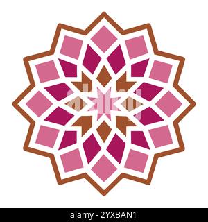 Islamic Pattern - High-Quality Geometric, Ornamental, and Seamless Designs for Art, Architecture, and Interior Decor, Islamic Book Cover. Stock Vector