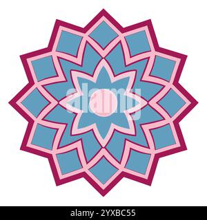 Islamic Pattern - High-Quality Geometric, Ornamental, and Seamless Designs for Art, Architecture, and Interior Decor, Islamic Book Cover. Stock Vector