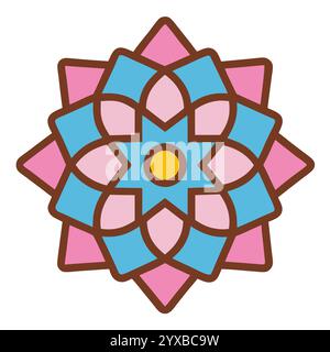 Islamic Pattern - High-Quality Geometric, Ornamental, and Seamless Designs for Art, Architecture, and Interior Decor, Islamic Book Cover. Stock Vector