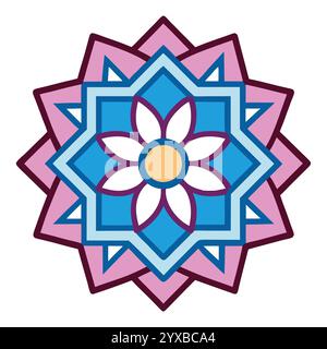 Islamic Pattern - High-Quality Geometric, Ornamental, and Seamless Designs for Art, Architecture, and Interior Decor, Islamic Book Cover. Stock Vector