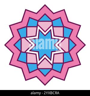 Islamic Pattern - High-Quality Geometric, Ornamental, and Seamless Designs for Art, Architecture, and Interior Decor, Islamic Book Cover. Stock Vector