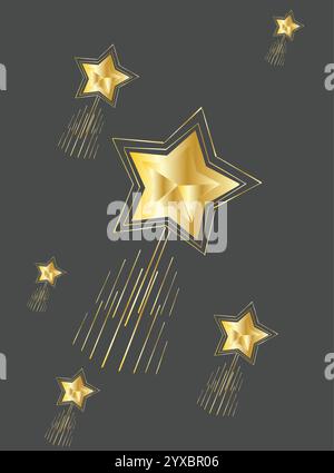yellow-shooting-star-flying-through-white-background-leaving-trail