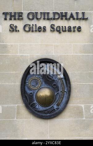 The Guildhall, Northamptonshire county council offices, Northampton town, Northamptonshire, England; Britain; UK Stock Photo