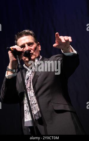 London, United Kingdom. 15th Dicember 2024. It's 80s revival night at the O2 Arena as ex Spandau Ballet singer Tony Hadley opens for Culture Club. Cristina Massei/Alamy Live News. Stock Photo