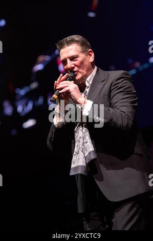 London, United Kingdom. 15th Dicember 2024. It's 80s revival night at the O2 Arena as ex Spandau Ballet singer Tony Hadley opens for Culture Club. Cristina Massei/Alamy Live News. Stock Photo