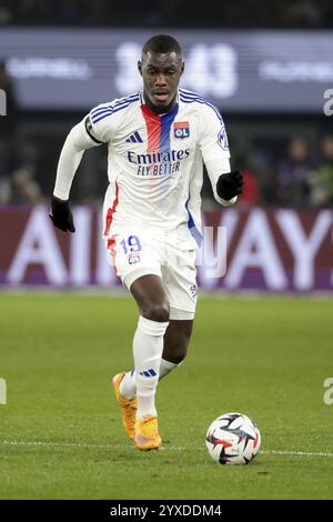 Moussa Niakhate of Lyon during the French championship Ligue 1 football ...