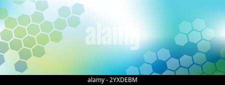 Abstract web banner background with copy space Stock Vector