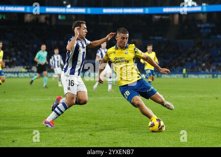 UD Las Palmas' Juanma Herzog during La Liga match. February 28, 2025