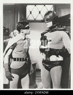 Batman (ABC TV, 1966-1968) Adam West, Burt Ward. DC Comics Stock Photo ...