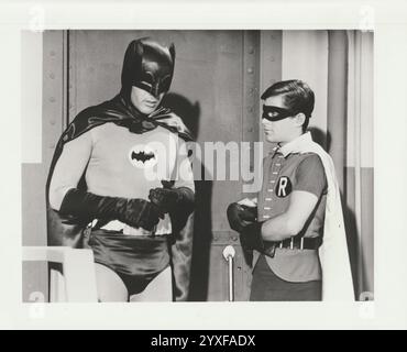 Batman (ABC TV, 1966-1968) Adam West, Burt Ward. DC Comics Stock Photo ...