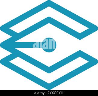 Pen logo icon design template Stock Vector