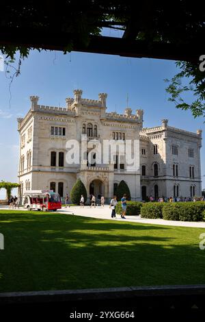 Castello di Miramare, Trieste, Italy Stock Photo