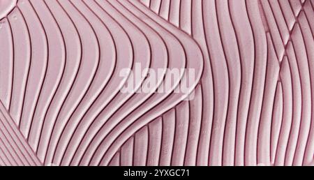 Abstract background, soft pink color, curved lines, texture, photo, selective focus, horizontal, no people Stock Photo