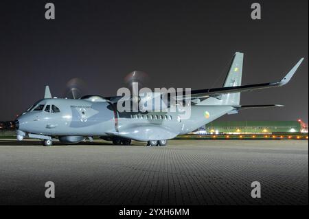 The EADS CASA C-295 maritime patrol aircraft of the Irish Air Corps. Stock Photo