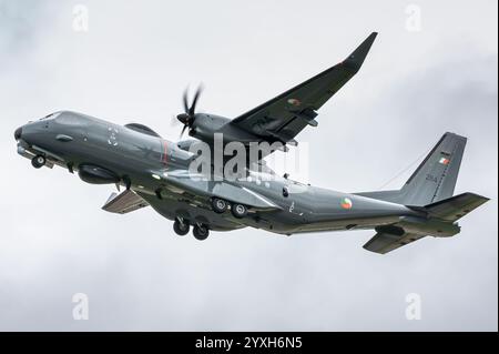 The EADS CASA C-295 maritime patrol aircraft of the Irish Air Corps. Stock Photo