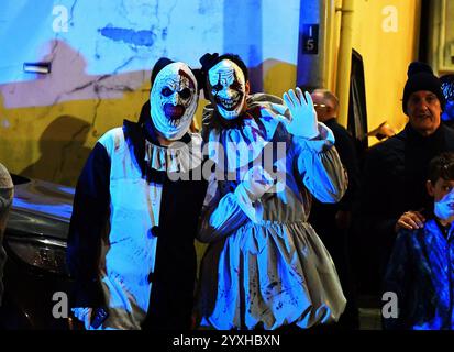 Halloween carnival parade Derry, Londonderry, Northern Ireland 2024. Europe's largest Halloween Festival. Photo: George Sweeney/Alamy Stock Photo