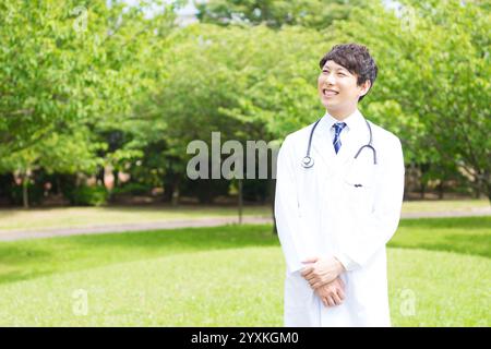 Japanese male doctor Stock Photo - Alamy
