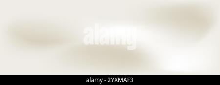 Soft gradient background in pearl and beige tones. Creamy texture with pastel colors. Flat vector illustration isolated Stock Vector