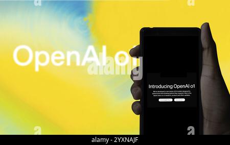 OpenAI o1 logo is displayed on smartphone Stock Photo - Alamy