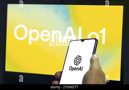 OpenAI o1 logo is displayed on smartphone Stock Photo - Alamy