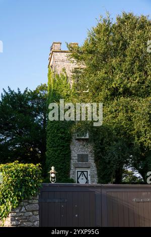 Lindeth Tower near Jenny Brown's Point, Silverdale, Lancashire, England. Stock Photo