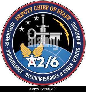 The emblem of the Air Force Intelligence, Surveillance, and ...